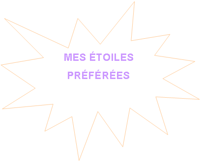 Explosion 1: MES �TOILES PR�F�R�ES